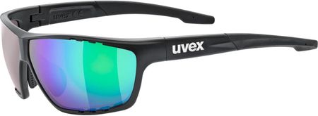 Okulary sportowe Uvex Sportstyle 706 CV Kolor: czarny/zielony