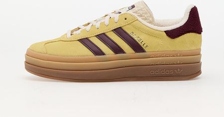 adidas Gazelle Bold W Almost Yellow/ Maroon/ Wonder White