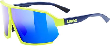 Okulary sportowe Uvex Sportstyle 237 Kategoria filtra przeciwsłonecznego (Kat.): S2 / Kolor: żółty/niebieski