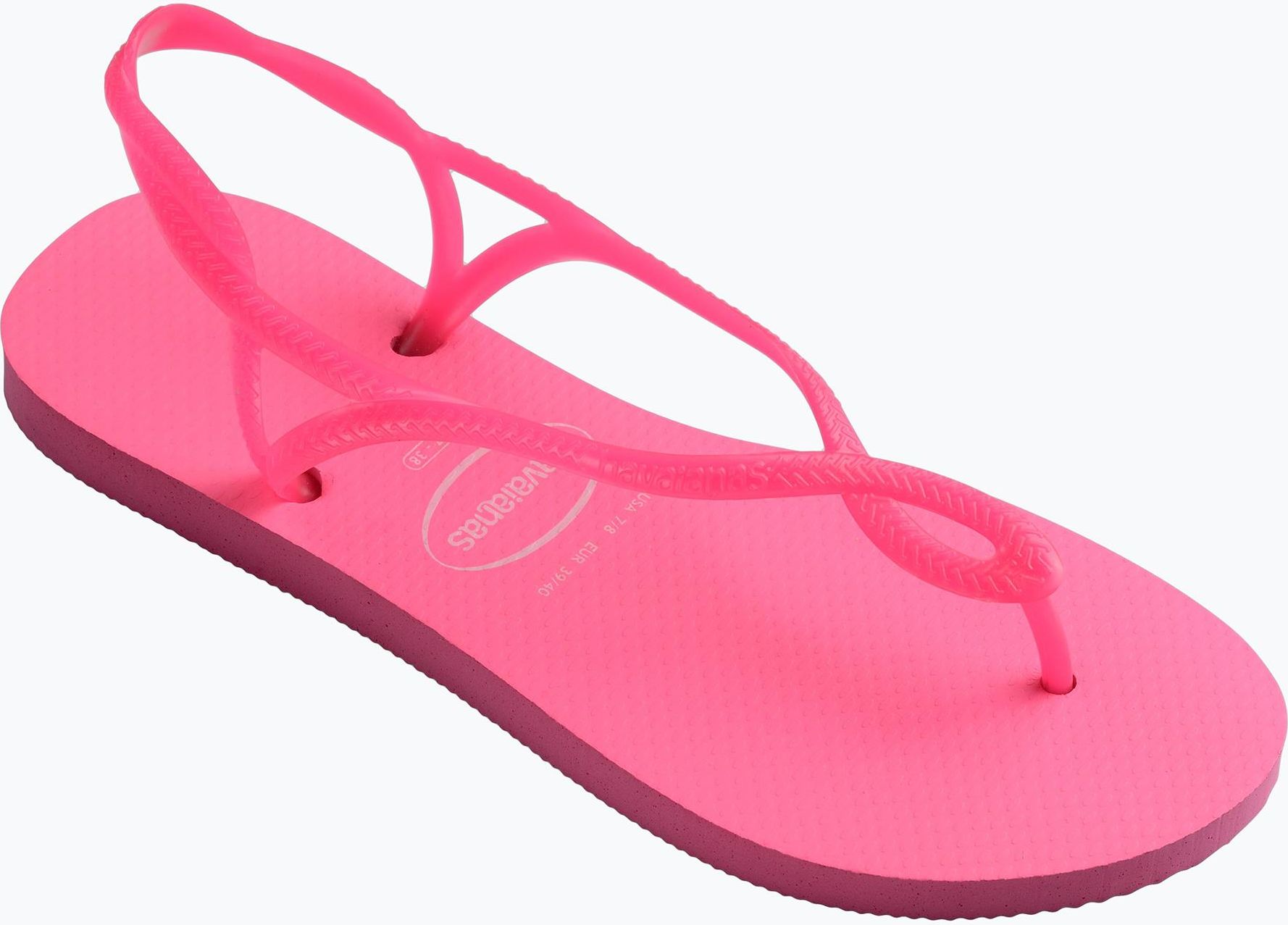 Sandały damskie Havaianas Luna Neon pink flux WYSYŁKA W 24H 30