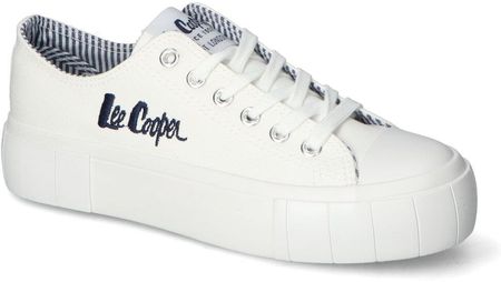 Trampki Lee Cooper LCW-24-31-2743L Białe