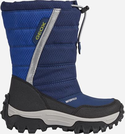 Geox Śniegowce chłopięce wodoszczelne Boots J163AA0FU50-C4226 Granatowe