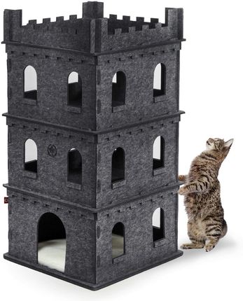 Canadian Cat Koci Zamek Felty Fort 3 Kondygnacje Z Poduszką