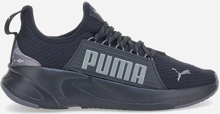 Puma Buty do biegania męskie po asfalcie Softride Premier Slip On Tiger Camo 37802801 Czarne