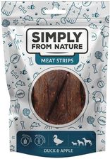 Simply From Nature Meat Strips Mięsne Paski Z Kaczką I Jabłkiem Dla Psów 80g