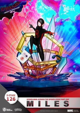 Beast Kingdom Toys Marvel D-Stage PVC Diorama Spider-Man Across the Spider-Verse Part One-Miles 15cm