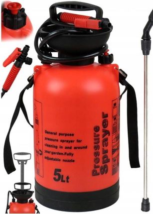 Sprayer Opryskiwacz Ręczny Ciśnieniowy Moc Długa Lanca 5L