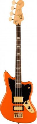 Fender Limited Edition Mike Kerr Jaguar Bass, Rosewood Fingerboard, Tiger&apos;s Blood Orange