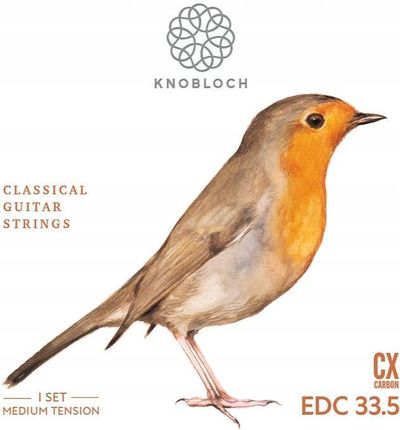 Knobloch EDC33.5 ERITHACUS Medium Tension struny do gitary klasycznej