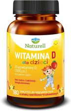 Zdjęcie Naturell Witamina D Tabletki dla dzieci 180 szt. - Łaskarzew