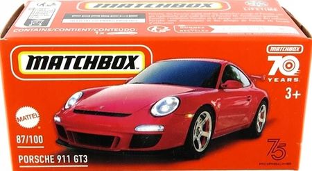Mattel Matchbox Porsche 911 Gt3 DNK70 HLD92