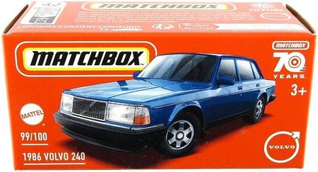 Mattel Matchbox 1986 Volvo 240 DNK70 HLD47