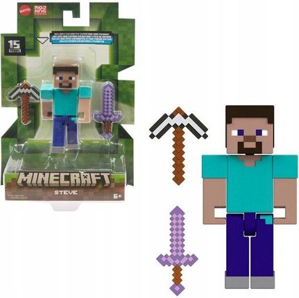 Mattel Minecraft Figurka Steve GTP08 HTN05