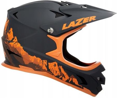 Full Face Lazer Phoenix+ Xs 52-54cm Matte Cobalt Orange Dh Fr Astm
