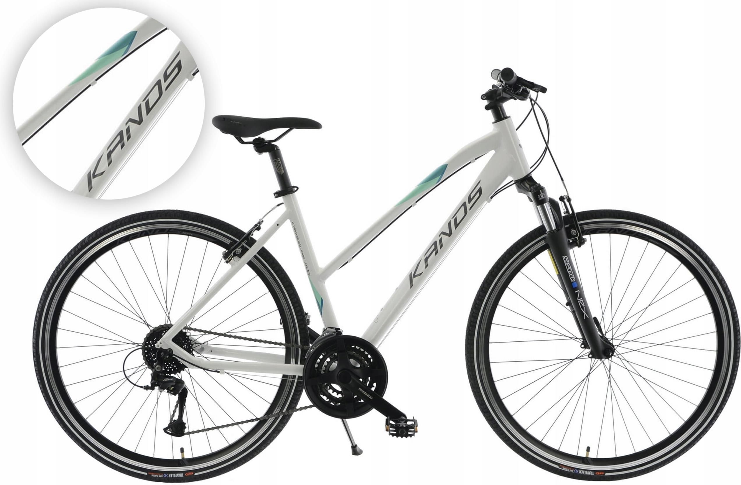 Kands Cross Line 1100 Rama 17 Biały 28 2023 Rowery Crossowe Ceny i