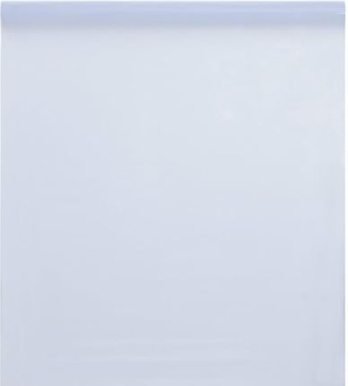 vidaXL Folia okienna statyczna matowa przezroczysta biała 45x1000cm