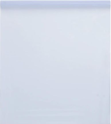 vidaXL Folia okienna statyczna matowa przezroczysta biała 60x500 cm
