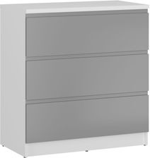 Zdjęcie Extom Meble Komoda Boston Bosk11 3S SZARY - Szamotuły