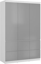 Zdjęcie Extom Meble Szafa Boston Boss13 3D6S SZARY - Grybów