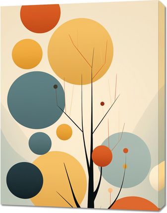 Zakito Posters Obraz 70x90cm Harmonia Jesiennych Kolorów