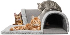 Zdjęcie Tunel Dla Kota Mata 70X70X23Cm Szary - Krzywiń