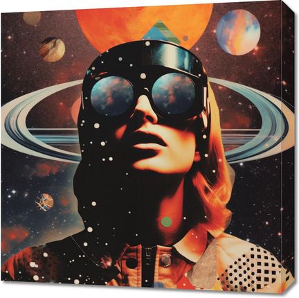 Zakito Posters Obraz 60x60cm Kosmiczne Wizje