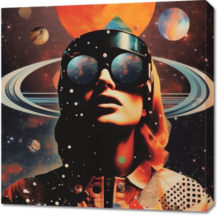 Zakito Posters Obraz 70x70cm Kosmiczne Wizje