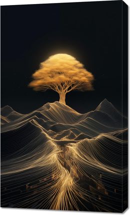Zakito Posters Obraz 60x100cm Drzewo Energii