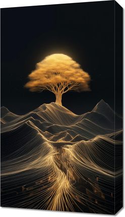 Zakito Posters Obraz 40x70cm Drzewo Energii