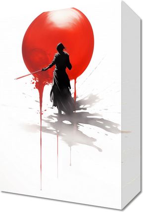 Zakito Posters Obraz 20x30cm Samotny Samuraj