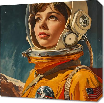 Zakito Posters Obraz 50x50cm Pionierka Kosmosu