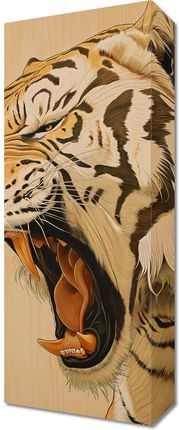Zakito Posters Obraz 20x50cm Majestatyczny Ryk Tygrysa