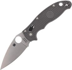Spyderco Inc. Nóż Składany Spyderco Manix 2 Gray Frcp Maxamet Plain C101PGY2