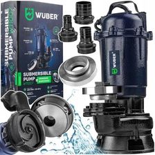 Pompa Do Wody Brudnej Czystej Szamba Z Rozdrabniaczem 2600W Mocna Fast Fix