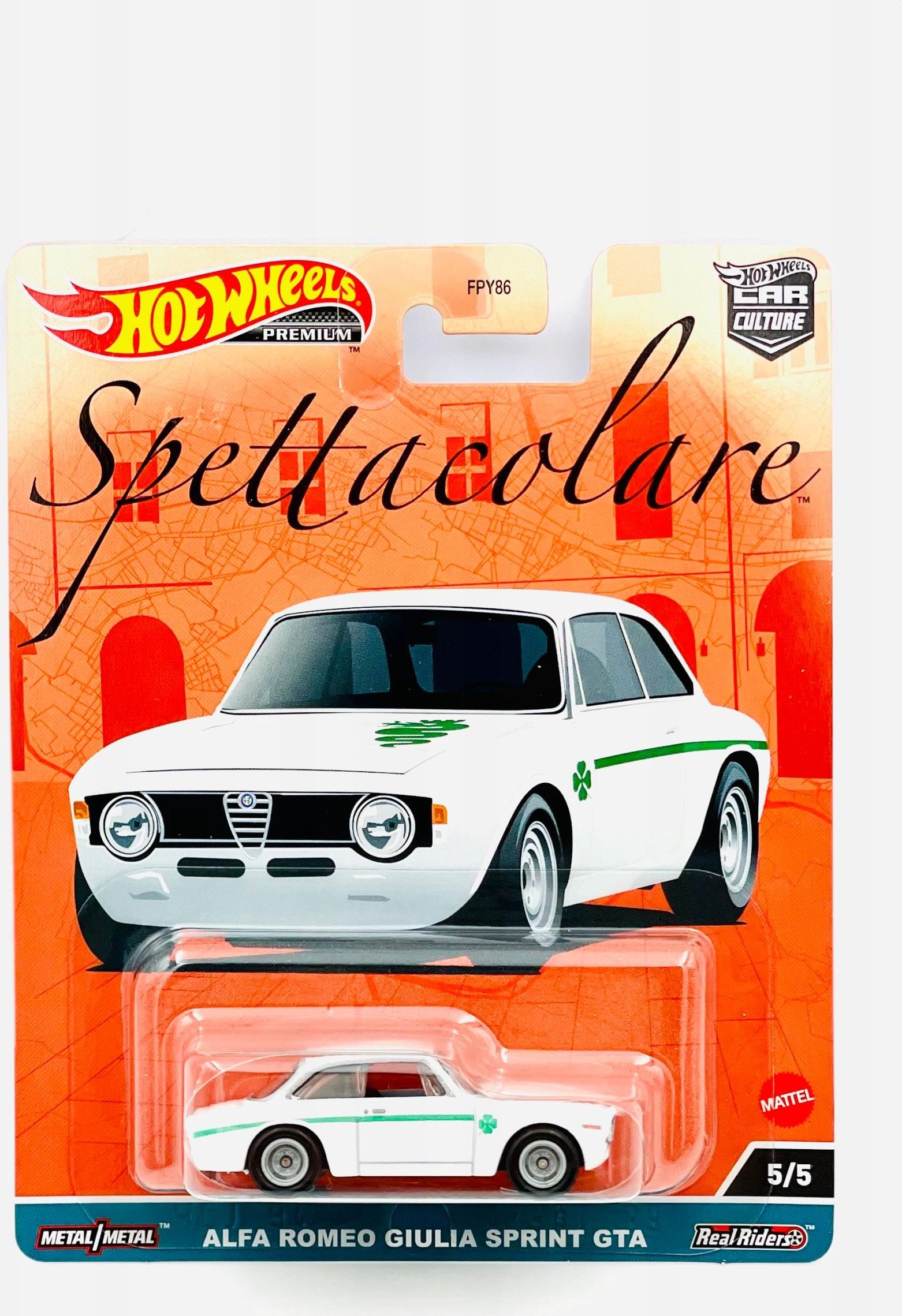 Hot Wheels Alfa Romeo Giulia Sprint GTA Spettacolare