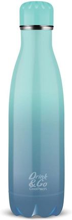 CoolPack Termos Drink&Go Bidon Metalowy Gradient Blue Lagoon 500 ml