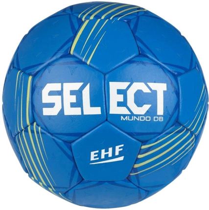 Piłka ręczna Select Mundo EHF 1 Junior niebieska 12886 - rozmiar piłek - 1