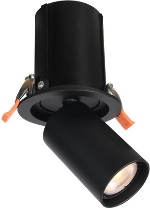 Italux - Reflektor wpuszczany nastawny TERMO RO GU10 - czarny piaskowany - SPL-50310-1R BK (SPL503101RBK)