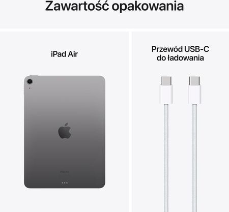 Tablet Apple iPad Air 11 M2 128GB Wi-Fi Gwiezdna Szarość