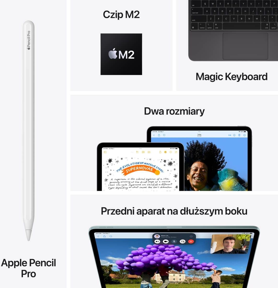 13インチiPad AirM2 Wi-Fi 128GB セット 13インチiPad Air（M2）Wi-Fi 128GB - パープル [整備済製品