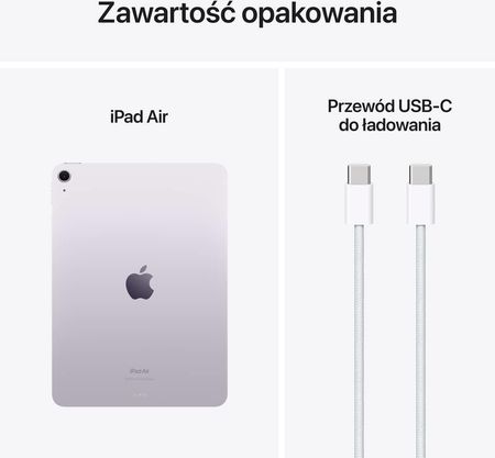 Tablet Apple iPad Air 11 M2 128GB Wi-Fi Fioletowy (MUWF3HCA