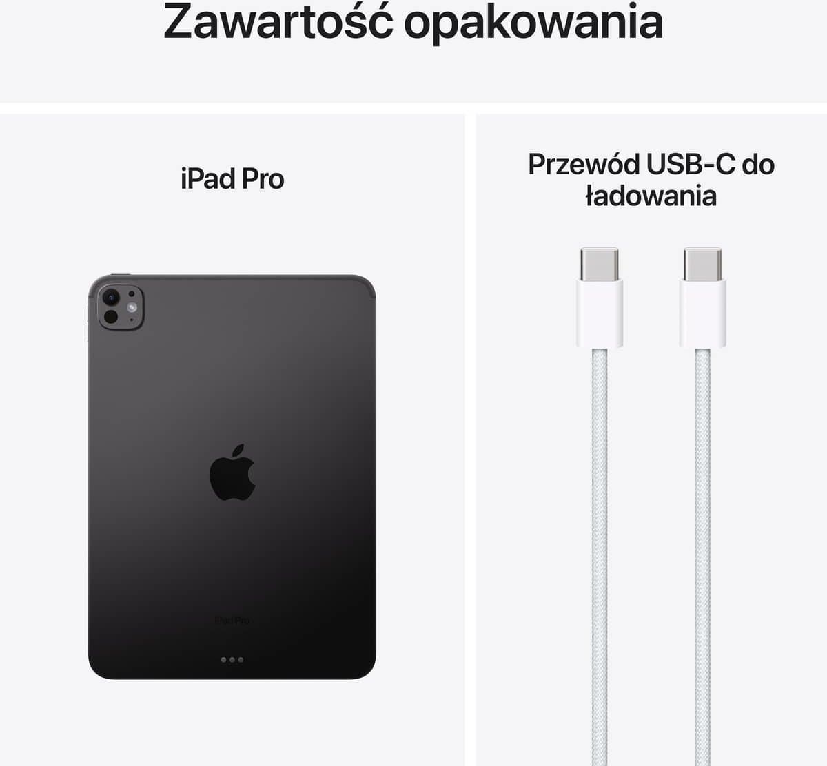 Tablet Apple iPad Pro 11 M4 2TB Wi-Fi Nano Gwiezdna Czerń