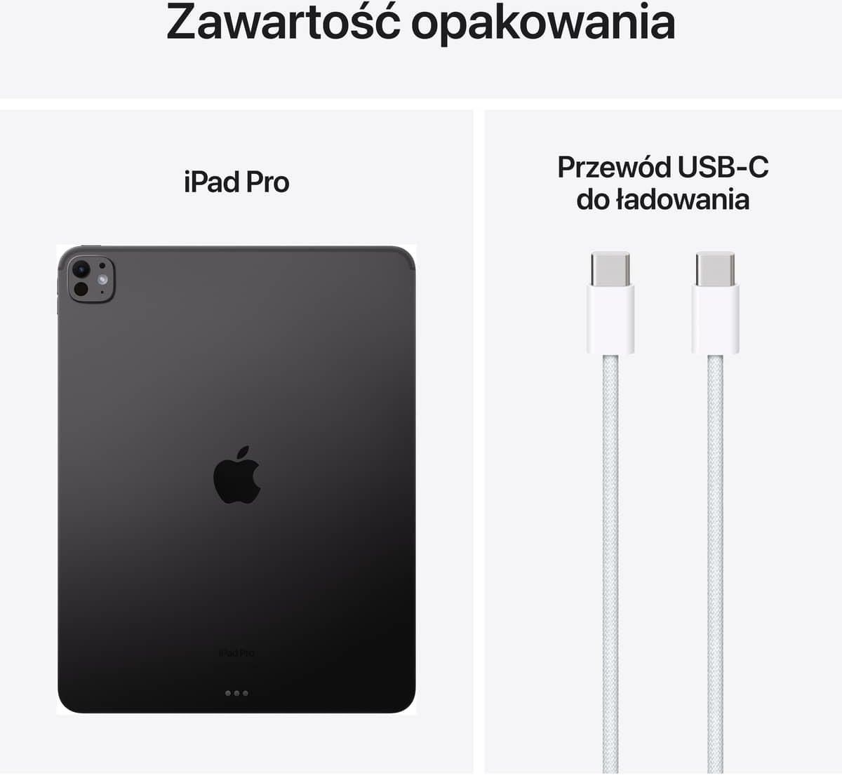 Tablet Apple iPad Pro 13 M4 2TB Wi-Fi Gwiezdna Czerń (MVX83HCA