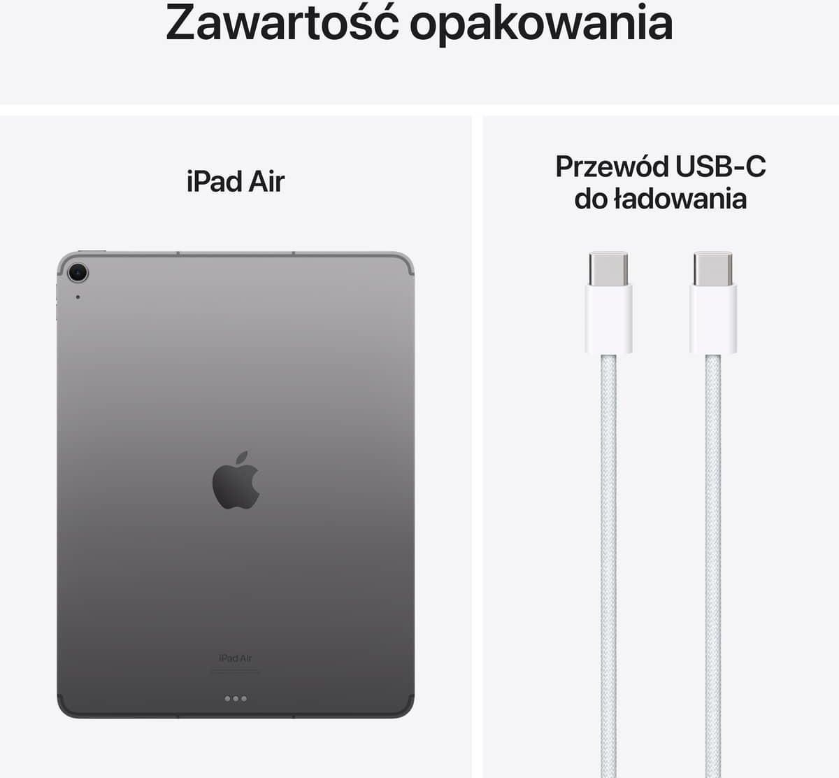 Tablet Apple iPad Air 13 M2 1TB 5G Gwiezdna Szarość (MV743HCA