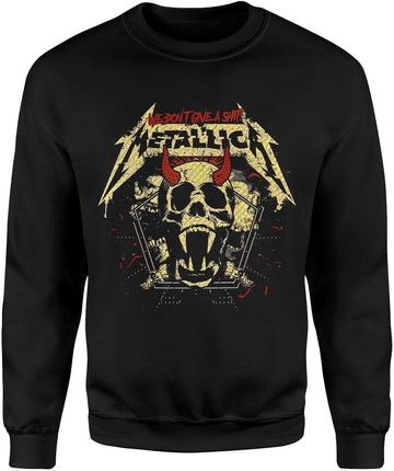 Metallica We Dont Give A Shit Męska bluza (M, Czarny)