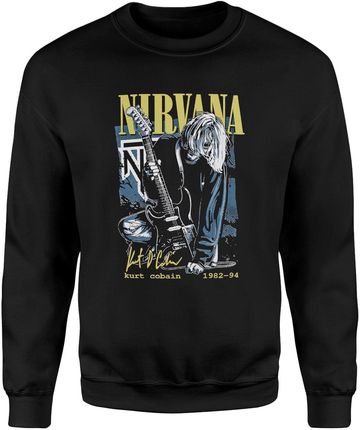 Kurt Kobain Nirvana Legend Męska bluza (L, Czarny)