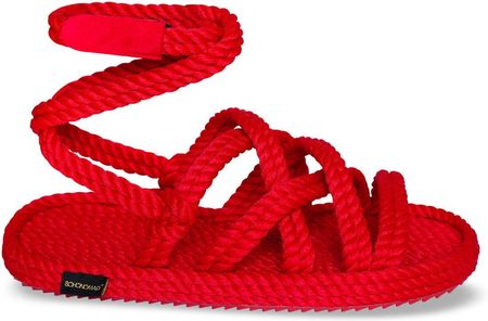 Bohonomad Roma Rope Sandal - Red
