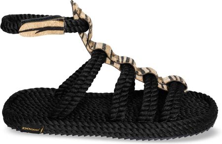 Bohonomad Serengeti Rope Sandal - Black