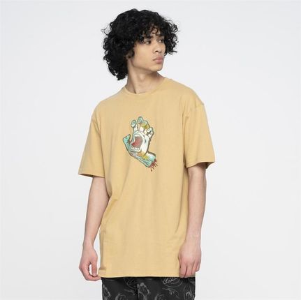 koszulka SANTA CRUZ - Holo Screaming Hand T-Shirt Parchment (PARCHMENT) rozmiar: M