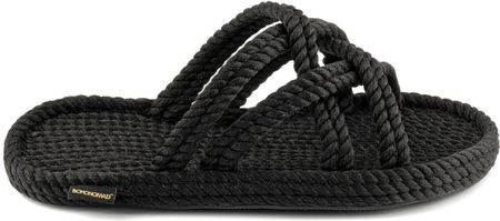 Bohonomad Bodrum Rope Slipper - Black
